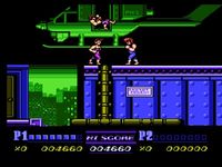 une photo d'Ã©cran de Double Dragon 2 - The Revenge sur Nintendo Nes